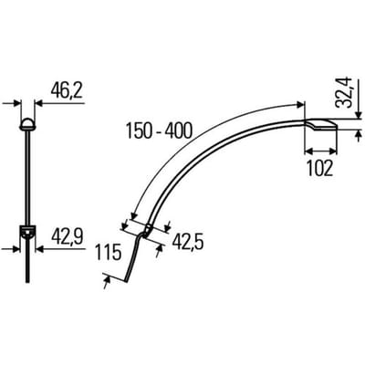 Leeslamp HELLA 2JA 346 720-127