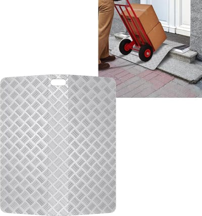 Stevige Antislip Aluminium Drempelhelling voor Rolstoel en Scooter - Diverse Lengtes