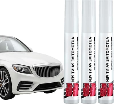 Touch-Up Pen Set voor Wit - 3 Stuks voor Perfecte Kleurcorrectie en Herstel