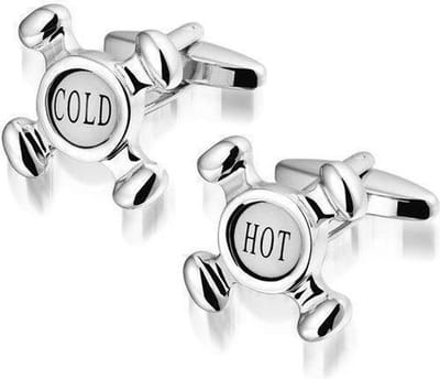 Montebello Manchetknopen Hot & Cold - 316L Staal - ∅22mm