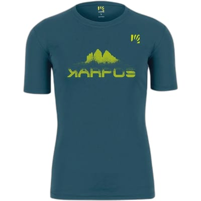 Karpos Loma Evo Print T-shirt Met Korte Mouwen Blauw 2XL Man