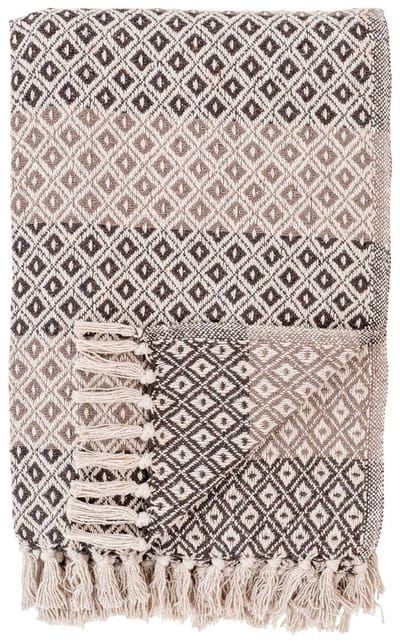 Alanya plaid deken - gooi - cover - milieuvriendelijk comfort - 130 cm x 180 cm x 0,5 cm