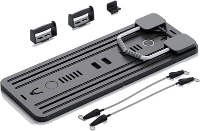 Pilates Board Set - Thuis Fitness - Lichaam Trainen - Inclusief Weerstandsbanden - Compact Ontwerp - Zwart