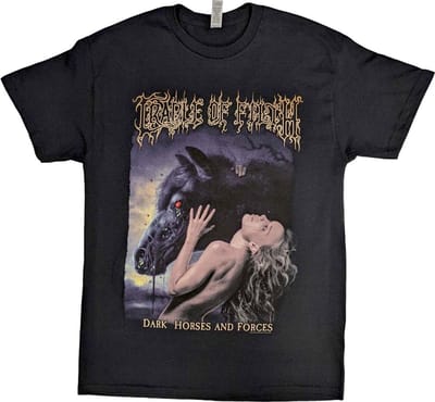 Cradle Of Filth - Dark Horses Heren T-shirt - S - Zwart