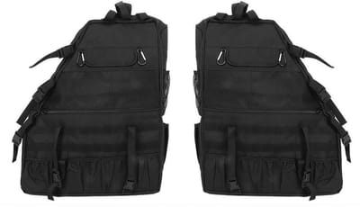 Dailygoody - Roll Bar Bag - Opbergtas voor Kofferbak - Zwart - Multifunctionele Tool Houder - Geschikt voor Wrangler 2007-2016