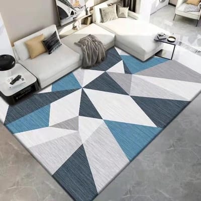 Geometrisch Tapijt Voor Woonkamer Fluwelen Tapijt Kinderslaapkamer Nachtkastje Tapijten Zacht Vierkant Pluizige Tapijten Thuis Bank Tafel Decor Mat 160x200cm