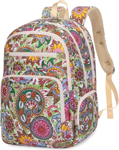 Luxe Dames Rugzak 15,6 inch Laptop - Waterdicht & Anti-diefstal Schooltas