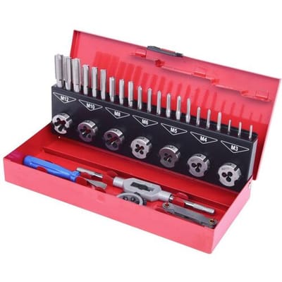 KS TOOLS HSS Co Draadsnijgereedschapset 32-delig - 331.0732