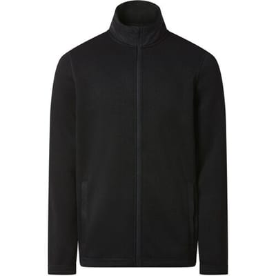 esmara Men Heren fleecevest (Zwart, S)