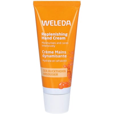 WELEDA Duindoorn Vitaliserende Handcrème - Grapefruit & Mandarijn - Verzorgt & Beschermt Tegen Vochtverlies - Beschermt & Hydrateert De Huid - 100% Natuurlijke Ingrediënten - 50ml