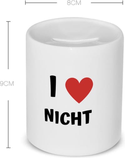 Akyol - i love nicht Spaarpot - Nicht - de liefste nicht - verjaardag - cadeautje voor nicht - nicht artikelen - kado - geschenk - 350 ML inhoud