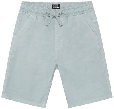 Indian Blue Jeans - Loose Cotton Linen Short - Ether - Maat 128