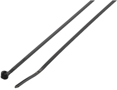Wurth - Kabelbinder KBL MZUV PA metalen lip goedk. zwart - KBL MZUV kabelbinder van polyamide met metalen tong UV-bestendig, zwart Lengte 203 mm