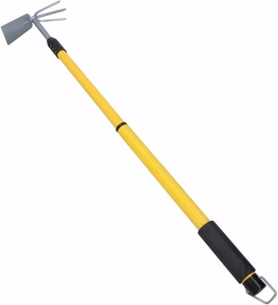 Onkruid Remover - Wied Hulp - Tuinieren en Landbouw - Uitschuifbaar Handvat - 60-96 cm - Zwart en Groen