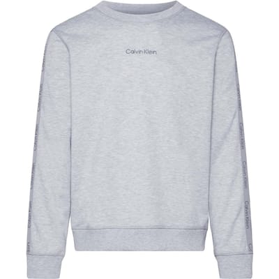 Heren Calvin Klein Pullover Sweatshirt in Grijs