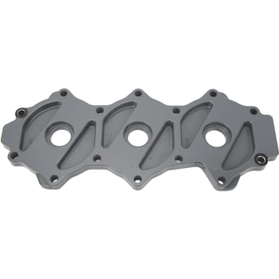 Kleppendeksel 6H3 11191 00 1S Roestvrij Slijtvast Vervanging voor Buitenboordmotor 2-takt 60PK 3 Cilinder gray