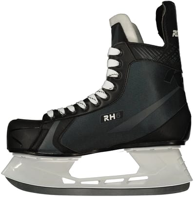 Roces - RH 6 - IJshockeyschaatsen - Schaatsen Heren - Zwart Wit - High Support Enkelcup & Comfortvoering - Maat EU 41