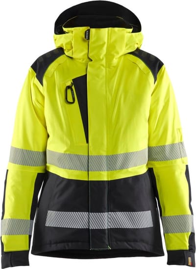 Blaklader 4456-1987 Dames Winterjas High Vis - High Vis Geel/Zwart - XS