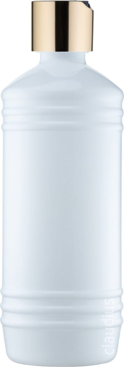 Lege Plastic Fles 500 ml PET - Wit - met gouden klepdop - set van 10 stuks - navulbaar - leeg