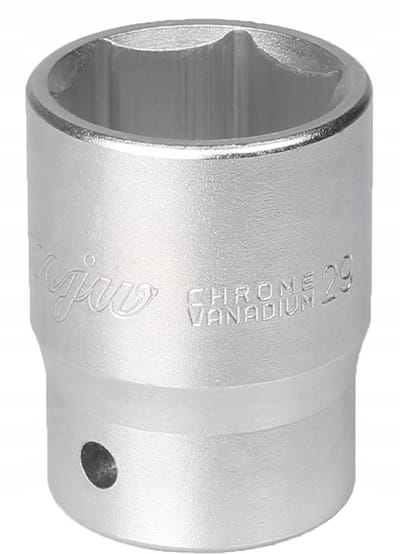 MJW Doplagssleutel 3/4" Hex 29mm CrV Staal
