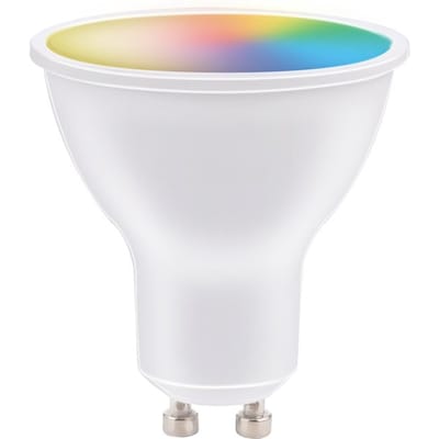 alpina Smart Home RGB Lamp - GU10 - 5W - WW + RGB - Slimme verlichting - LED - App Besturing - Spraakbediening - Amazon Alexa - Google Home