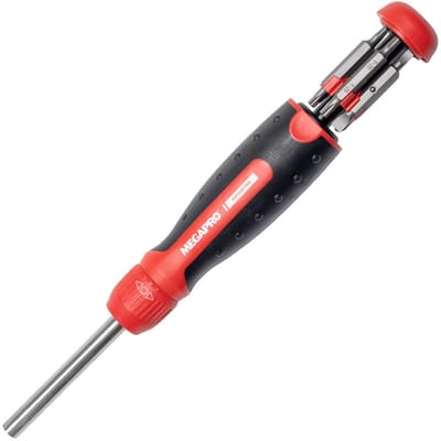 Megapro 13-in-1 Ratelschroevendraaier – Schroevendraaierset met Internationale Bitset – Voor Montage-, Installatie- en Reparatiewerk