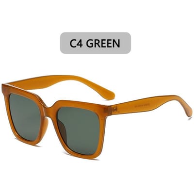Mode Vierkante Zonnebril Dames Designer Luxe Man/Vrouw Kattenoog Zonnebril Klassiek Vintage UV400 Buiten Square