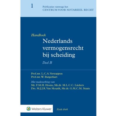 Handboek Nederlands Vermogensrecht Bij Scheiding Deel B