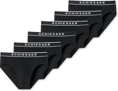 Schiesser Heren rio-slip / onderbroek 6 pack 95/5 Cotton