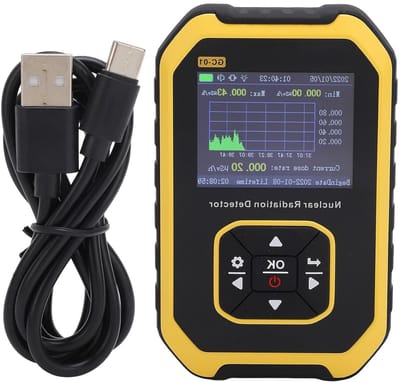 Draagbare digitale stralingsmeter voor realtime monitoring van nucleaire straling met 3 modi, ideaal voor marmer en tegels