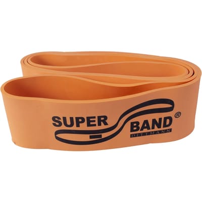 Powerband - Body-Band - Zeer zwaar - Oranje - Fitness elastiek