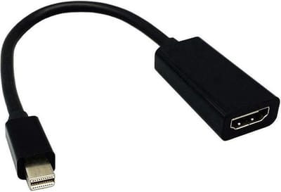 New Age Devi - Mini DP naar HDMI Kabel - Full HD 4K - Geschikt voor Macbook Pro Air en Notebook - Zwart - Converter Adapter