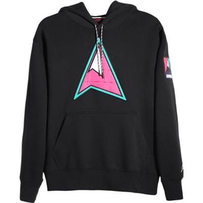 Jordan Winter Utility Fleece Gevoerd Casual Hoodie Pullover Sweatshirt M 2XL black