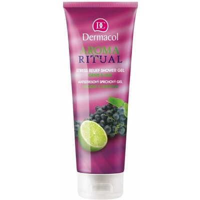 Dermacol - Stress Relief Ritual Aroma Shower Gel (grapes with lime) Anti stress shower gel - 250ml