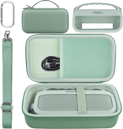 Hard Travel Case en Siliconen Hoes voor Bose SoundLink Flex - Bescherming voor Draagbare Bluetooth Speaker, Schokbestendig en Waterdicht