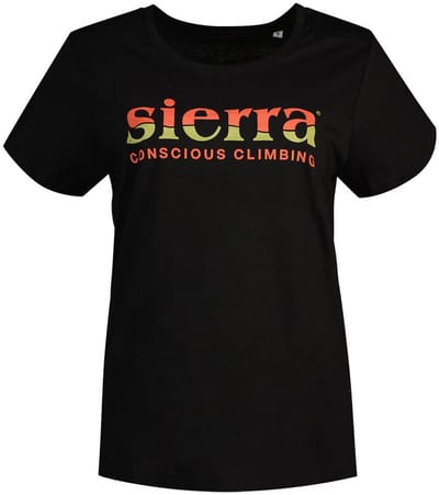 Sierra Climbing Sierra T-shirt Met Korte Mouwen Zwart M Vrouw