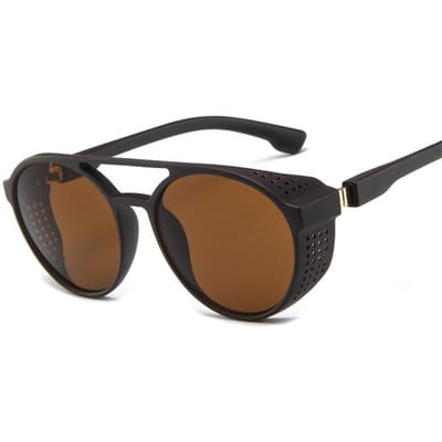 Nieuwste Punk Zonnebril met Klein Montuur Heren Designer Klassieke Zonnebril Heren Buiten Rijden Oogbescherming UV400 Bescherming Oculos De Sol As shown in the figu