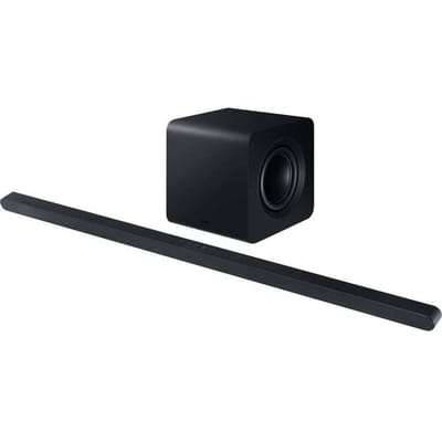 Samsung Ultra Slim Soundbar HW-S810GD Surroundsysteem Zwart Bluetooth, Dolby Atmos, WiFi, Wandbevestiging, Spraakbesturing