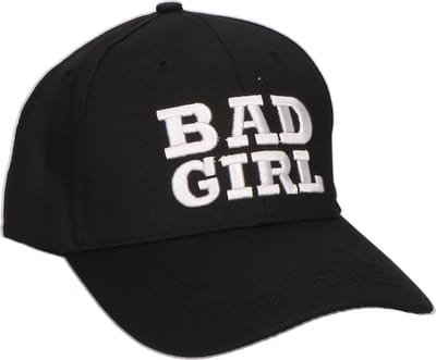 Cap Bad Girl - Zwart - verstelbaar
