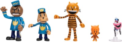 DOG MAN 6CM FIGUUR MULTIPACK