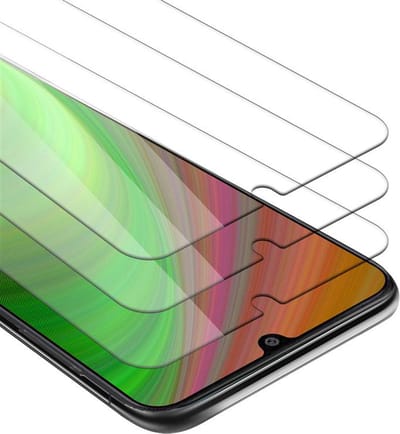 Cadorabo 3x Screenprotector geschikt voor Samsung Galaxy M31 - Beschermende Pantser Film in KRISTALHELDER - Getemperd (Tempered) Display beschermend glas in 9H hardheid met 3D Touch