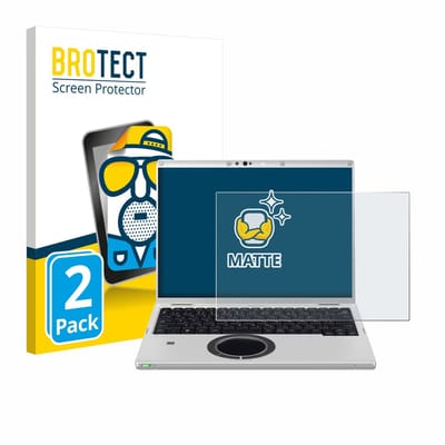 BROTECT - Screenprotector voor Panasonic CF-FV3 - Folie Beschermfolie matte 2 Stuks
