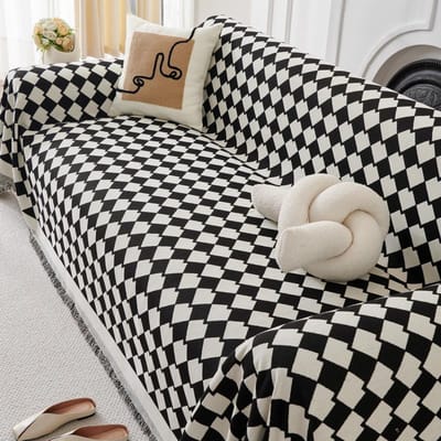 Plaid Chenille Bankhoes Anti-kras voor katten Vierseizoenen Universele Bankkussenhoes Universele Leren Deken Volledige Dekking Bankhanddoek 180*130cm