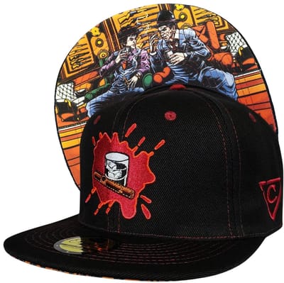 Capiche® Snapback Pet – Geen Bloed, Geen Vertrouwen No.3 – Zwart – Verstelbaar met Druksluiting – Pet Mannen – No Blood, No Trust – Maffia Collectie
