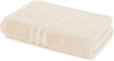 Lavea® Badlaken / Badhanddoek 100×150 cm – 100% Katoen Badstof, Zacht, Absorberend & Duurzaam – Handdoek voor Badkamer, Spa, Hotel – Crème Wit
