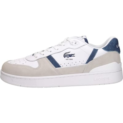 Lacoste T-CLIP SET 126 5 SMA WHT/DK BLU Heren Sneakers - wit-donkerblauw