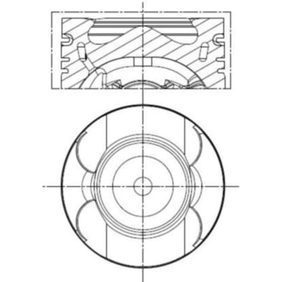 Zuiger MAHLE 001 PI 00189 000