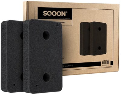 SQOON® Polyurethaan Filter – Geschikt voor Miele Wasdrogers – Vervangt Origineel 9499230 – 220x130x30 mm - NL Brievenbus zending - Niet thuis wel ontvangen