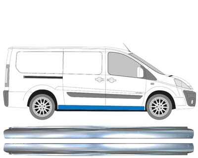 Reparatie dorpel voor Fiat Scudo 2007-2016 / Links + Rechts / Set