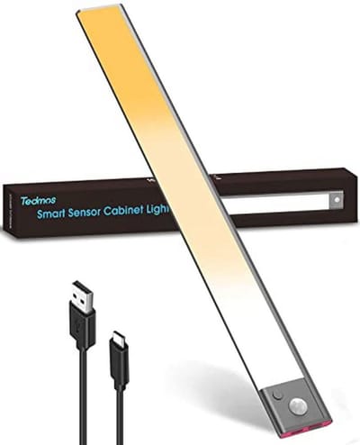 Oplaadbare Dimbare LED Kastverlichting met Bewegingsensor - Draadloze onderbouwlamp voor Keuken, Badkamer en Hal